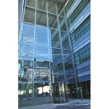 Structure en acier Point Fixing Glass Curtain Wall